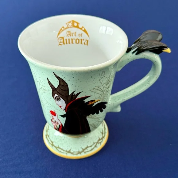 Disney Store Art of Aurora Maleficent Mug 60th Anniversary Sleeping Beauty Rare - Picture 2 of 7